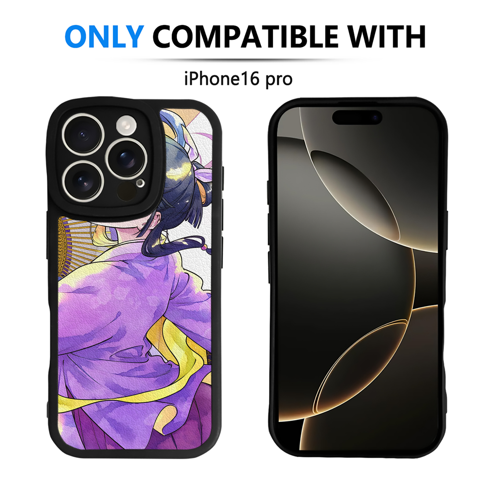 （画像用） 薬屋のひとりごと The Apothecary Diaries 【iPhone 16シリーズ対応】シリコンスマホケース（レザー調） 材質：シリコン
